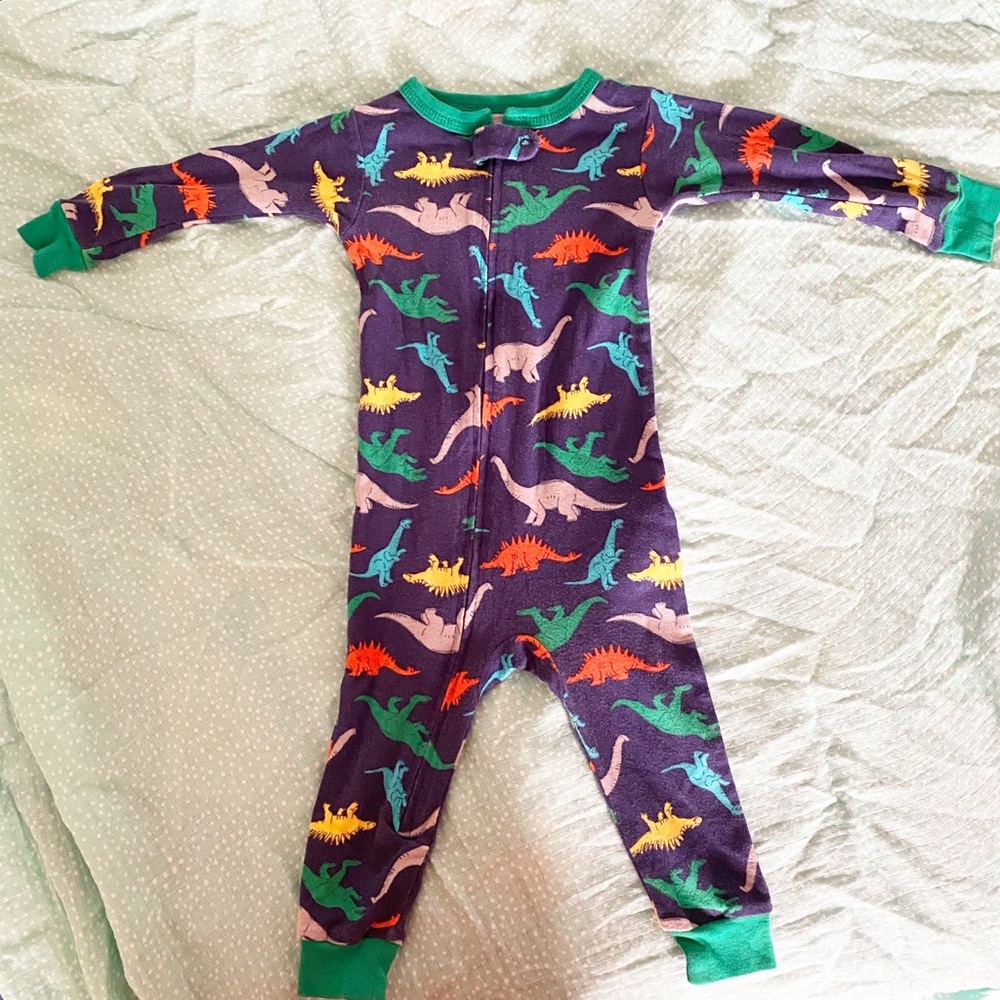 Carters zip up cotton sleep & play